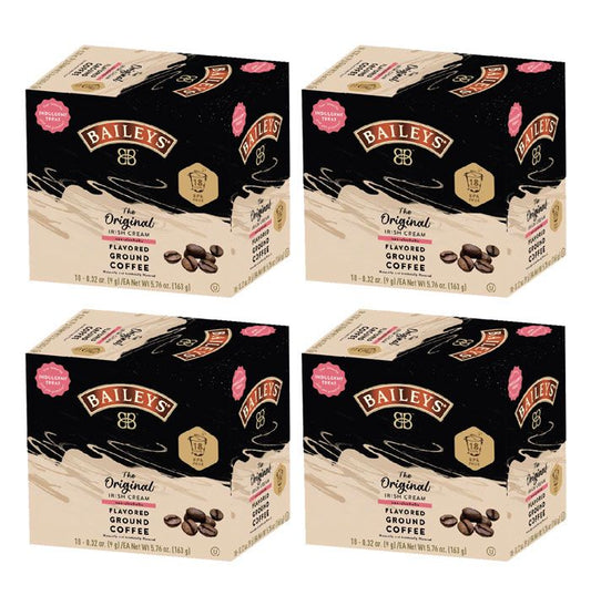 Baileys Bailey's, The Original Irish Cream Flavored Coffee, 4/18 Single Serve Cups