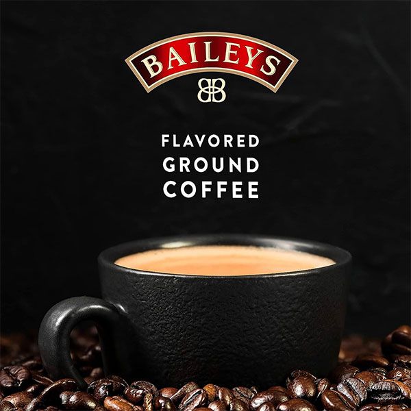Baileys Bailey's, Hazelnut Irish Cream, Flavored Ground Coffee (4 Bags/10 Oz)