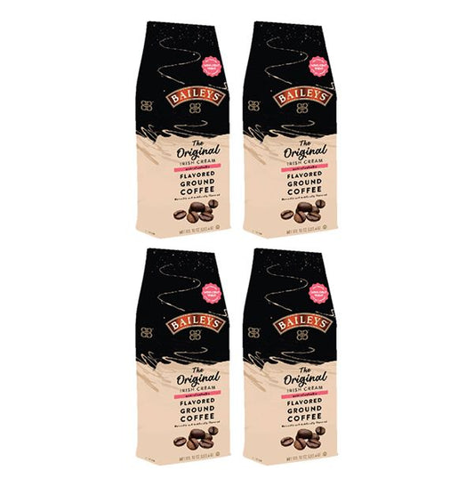 Baileys Bailey's, The Original Irish Cream, Flavored Ground Coffee, (4 Bags/10 Oz)