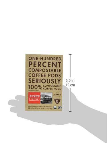  Boyd's Coffee Red Wagon Single Serve, 12 Count
