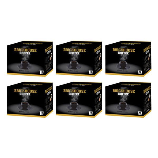  Brickhouse Single Serve Coffee, Banana Cream, 72 Count