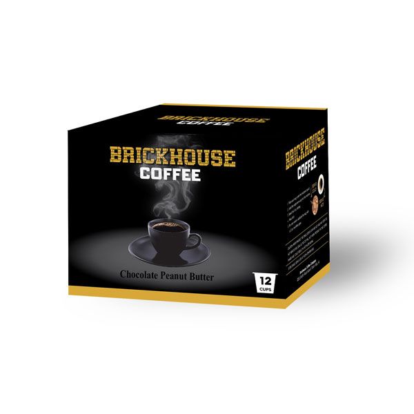  Brickhouse Single Serve Coffee, Chocolate Peanut Butter, 72 Count