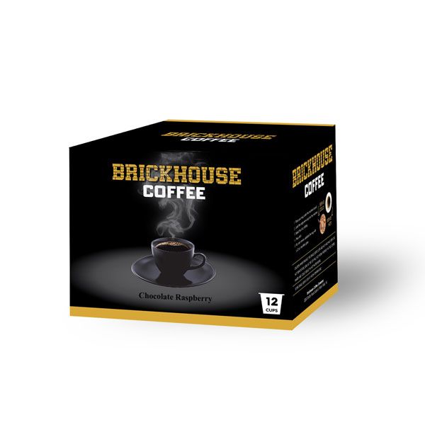  Brickhouse Single Serve Coffee, Chocolate Raspberry, 72 Count