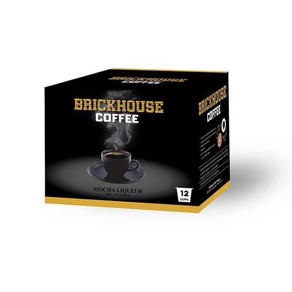  Brickhouse Single Serve Coffee, Mocha Liqueur, 12 Count