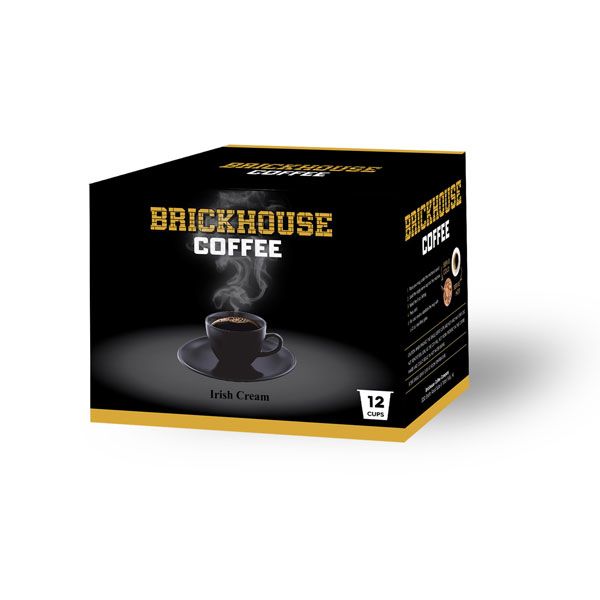  Brickhouse Single Serve Coffee, Irish Cream, 72 Count
