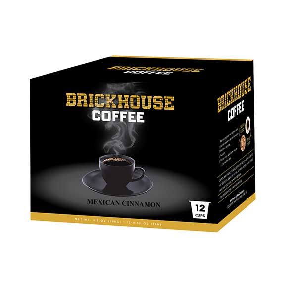  Brickhouse Single Serve Coffee, Mexican Cinnamon, 12 Count