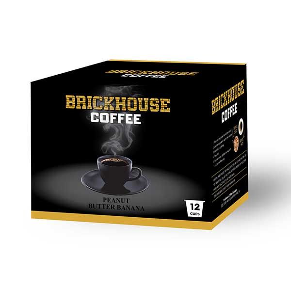  Brickhouse Single Serve Coffee, Peanut Butter Banana, 72 Count