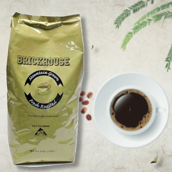  Brickhouse 100% Colombian Bean, 2/5 Lb Bags