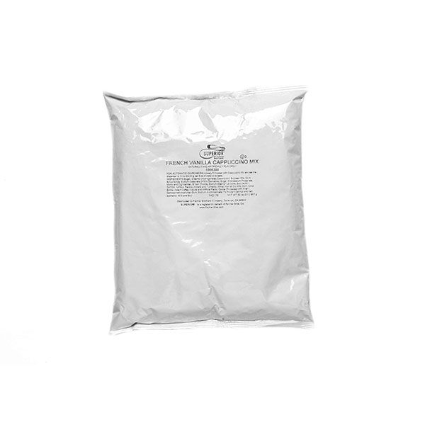  Cappuccino Bundle, Superior French Vanilla Powdered Cappuccino Mix & Boyd's English Toffee Powdered Cappuccino Mix, 6 Bags Each (24lbs Total)