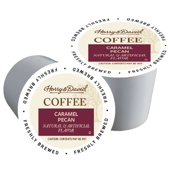  Harry & David Coffee Combo Chocolate Raspberry, Caramel Pecan 2/18 Ct Boxes
