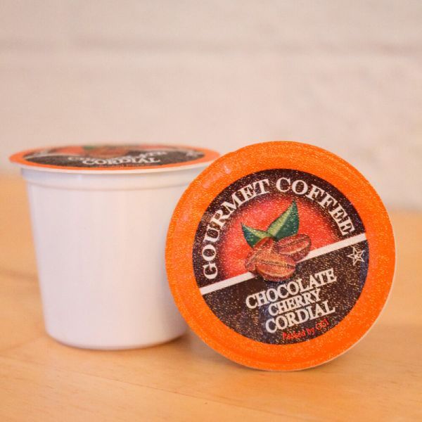  Chocolate Cherry Cordial Coffee, 100 Single Serve Cups