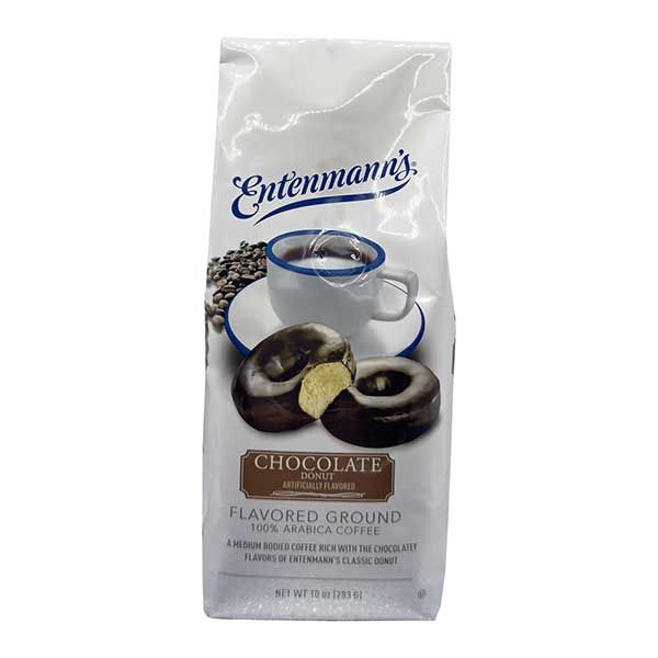  Entenmann's Chocolate Donut Flavored Ground Coffee – 4 X 10 Oz Bags