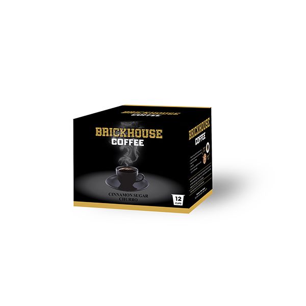  Brickhouse Single Serve Coffee, Cinnamon Sugar Churro, 72 Count