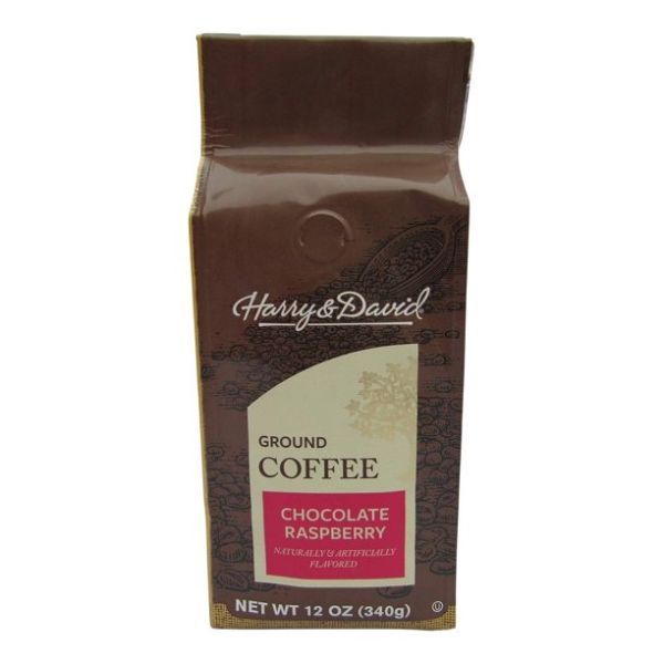  Harry & David Chocolate Raspberry Ground Coffee, 2 Bags (12 Oz Each)