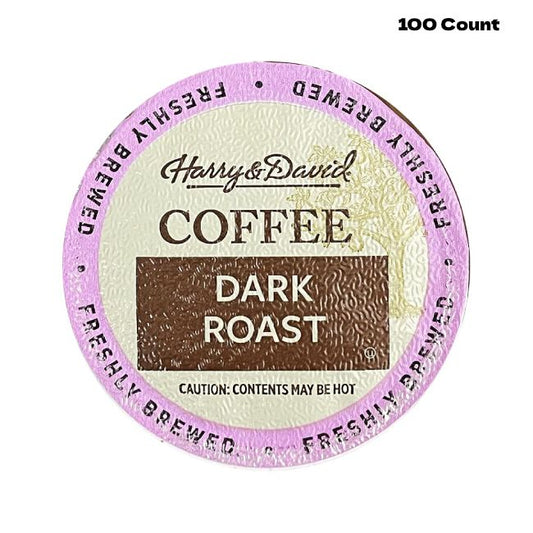 Harry & David Single Serve Coffee (Dark Roast, 100 Count)