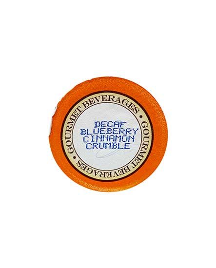  Decaf Blueberry Cinnamon Crumble Coffee, 100 Single Serve Cups
