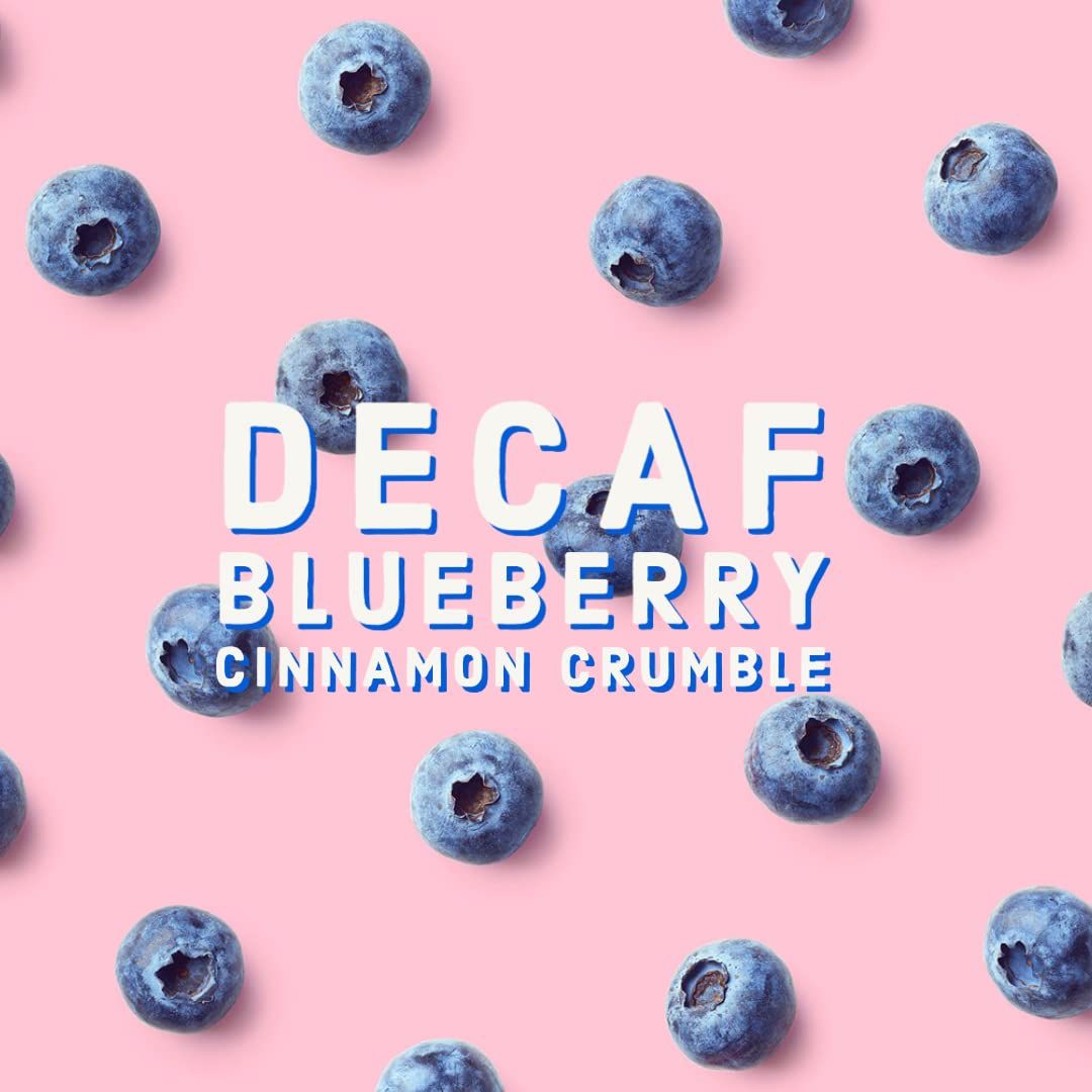  Brickhouse Single Serve Coffee, Decaf Blueberry Cinnamon Crumble, 100 Count