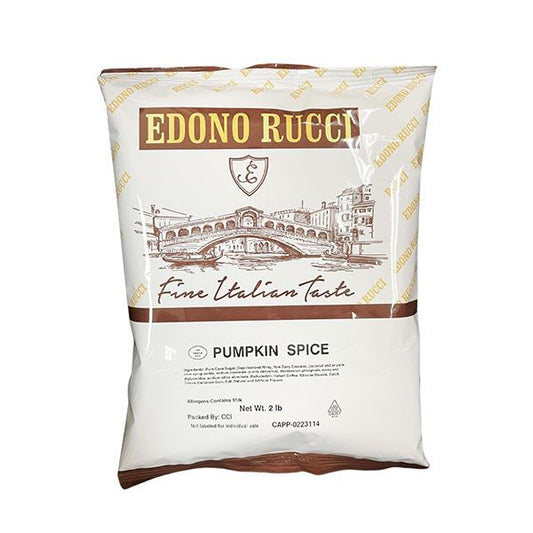 Edono Rucci Pumpkin Spice Cappuccino Mix, 2 Lb Bag