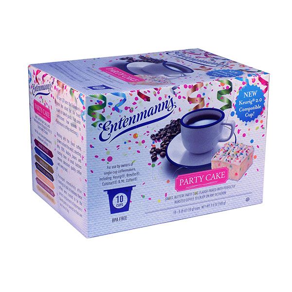  Entenmann's Single Serve Coffee, Party Cake 4/10 (40 Count)