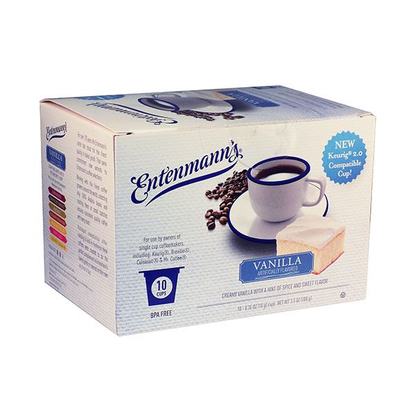  Entenmann's Single Serve Coffee Vanilla (10 Cups)