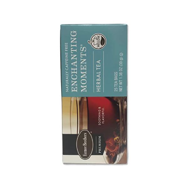 Farmer Brothers Premium: Enchanting Moments Hot Tea, 6/25 Ct Tea Boxes