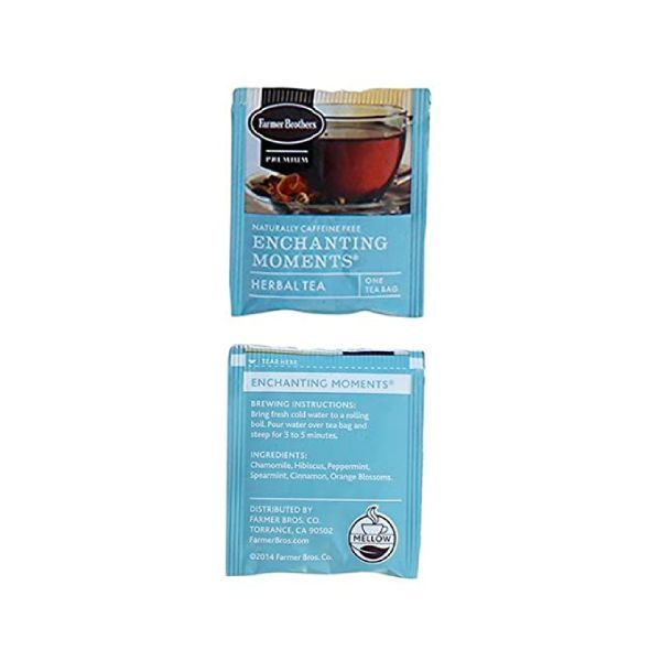  Farmer Brothers Premium: Enchanting Moments Hot Tea, 1/25 Ct Tea Box