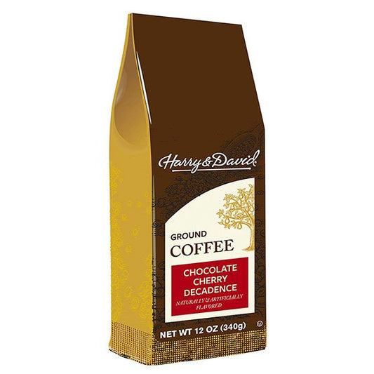  Harry & David Chocolate Cherry Decadence Ground Coffee, 12 Oz