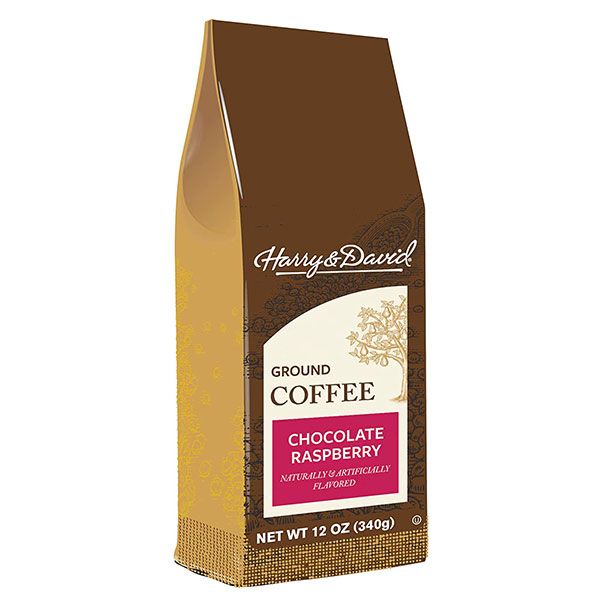  Harry & David Chocolate Raspberry Ground Coffee, 12 Oz