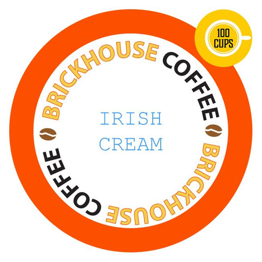  Brickhouse Single Serve Coffee, Irish Cream, 100 Count