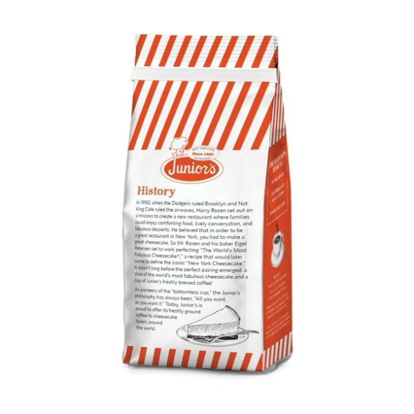  Junior's Most Fabulous Salted Caramel Ground Coffee, 12 Oz Bag 
