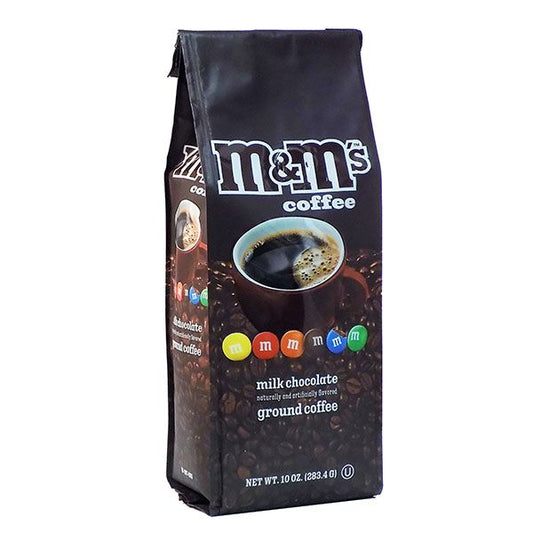  M&M's Milk Chocolate, Naturally And Artificially Flavored Ground Coffee, (6 Bags/10 Oz)