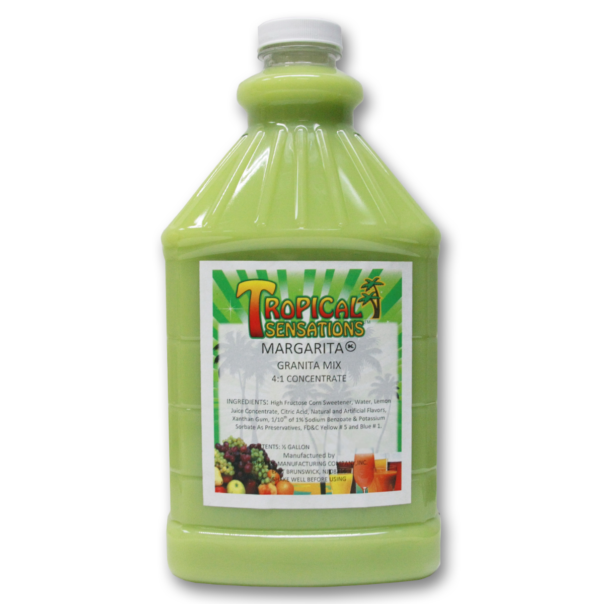  Tropical Sensations - Margarita Granita Mix, 1 Bottle 64 Oz 