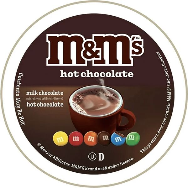  M&M's Milk Chocolate Hot Chocolate, 18 Single Serve Cups
