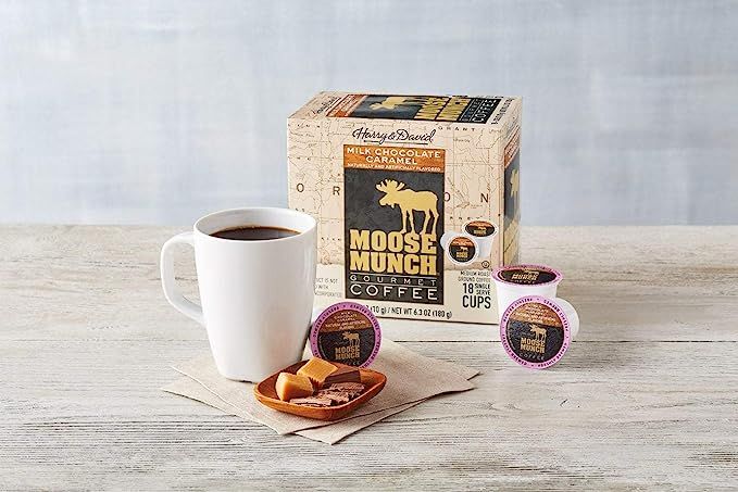  Moose Munch MapleWalnut/DarkChocCaramel/MilkChocCaramel/MapleVanilla 4/18 Ct