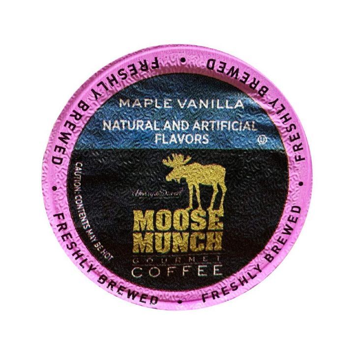  Moose Munch Maple Vanilla Single Serve Coffee By Harry & David, 2/18 Count