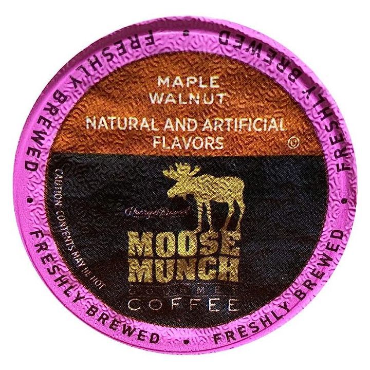  Moose Munch MapleWalnut/DarkChocCaramel/MilkChocCaramel/MapleVanilla 4/18 Ct