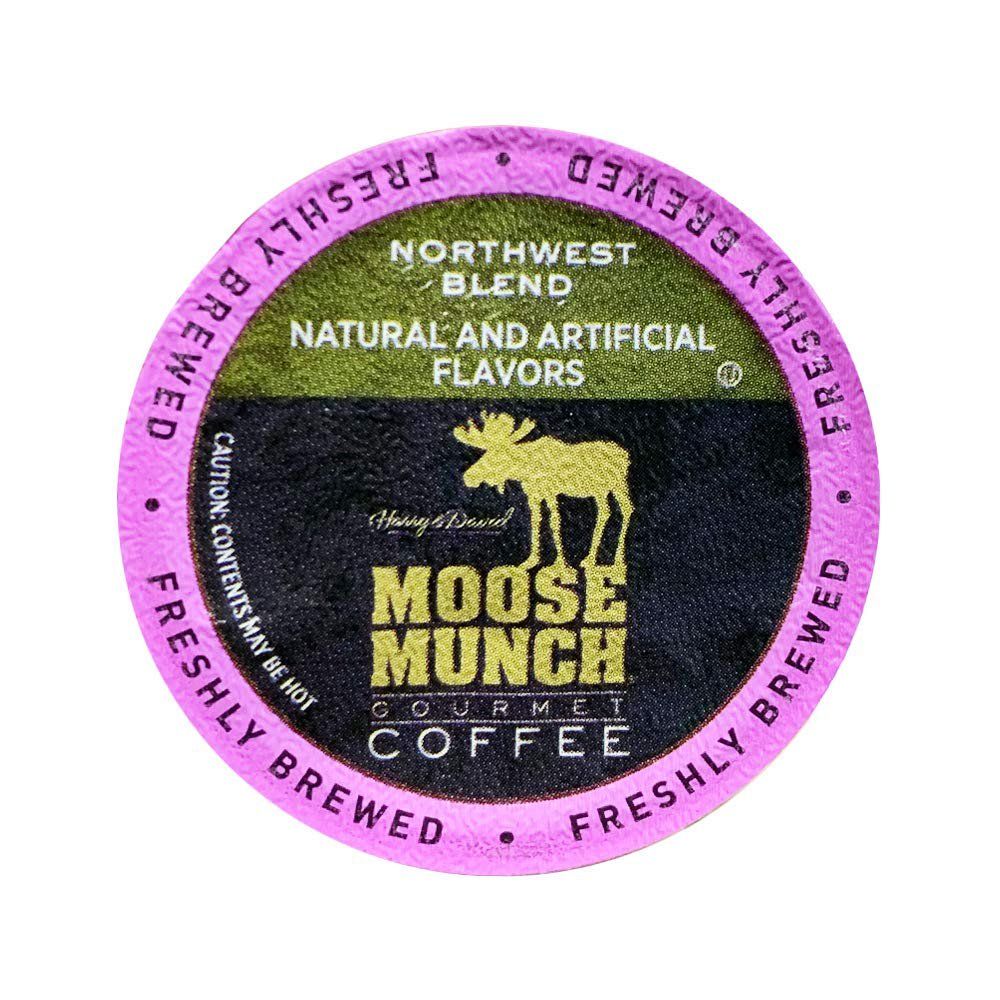  Moose Munch Northwest, Chocolate Caramel, Chocolate Peanut Butter, Maple Vanilla 4/18 Ct Boxes