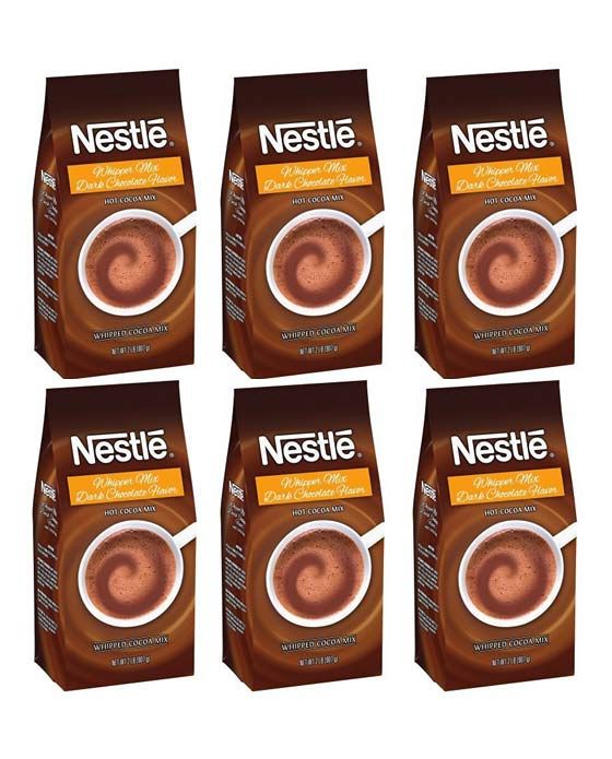 Nestlé® Nestle Hot Cocoa Mix Whipper Mix Hot Cocoa , 6 Bags (2lbs Each)