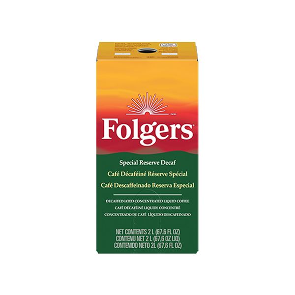  Folgers 2 Liter Special Reserve Decaf (One)
